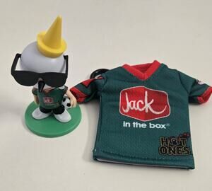 JACK IN THE BOX Limited Edition Hot Ones World Cup Bobblehead & Jersey MEXICO